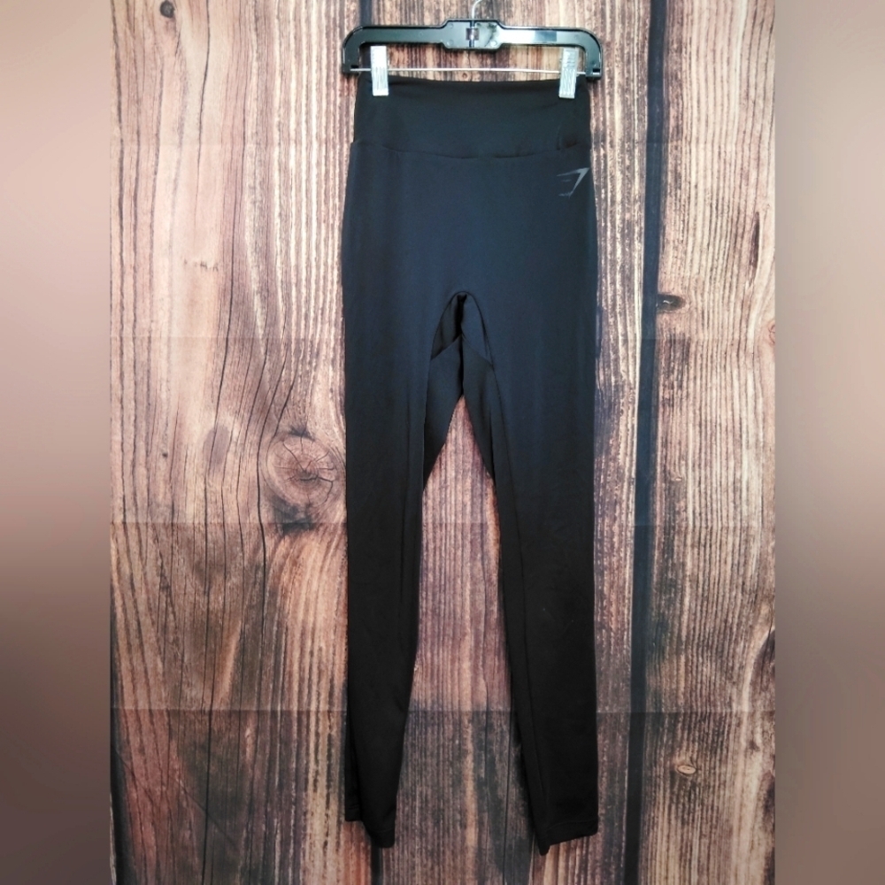 Gymshark Black High-Waisted Leggings Size XS Butt Shaping